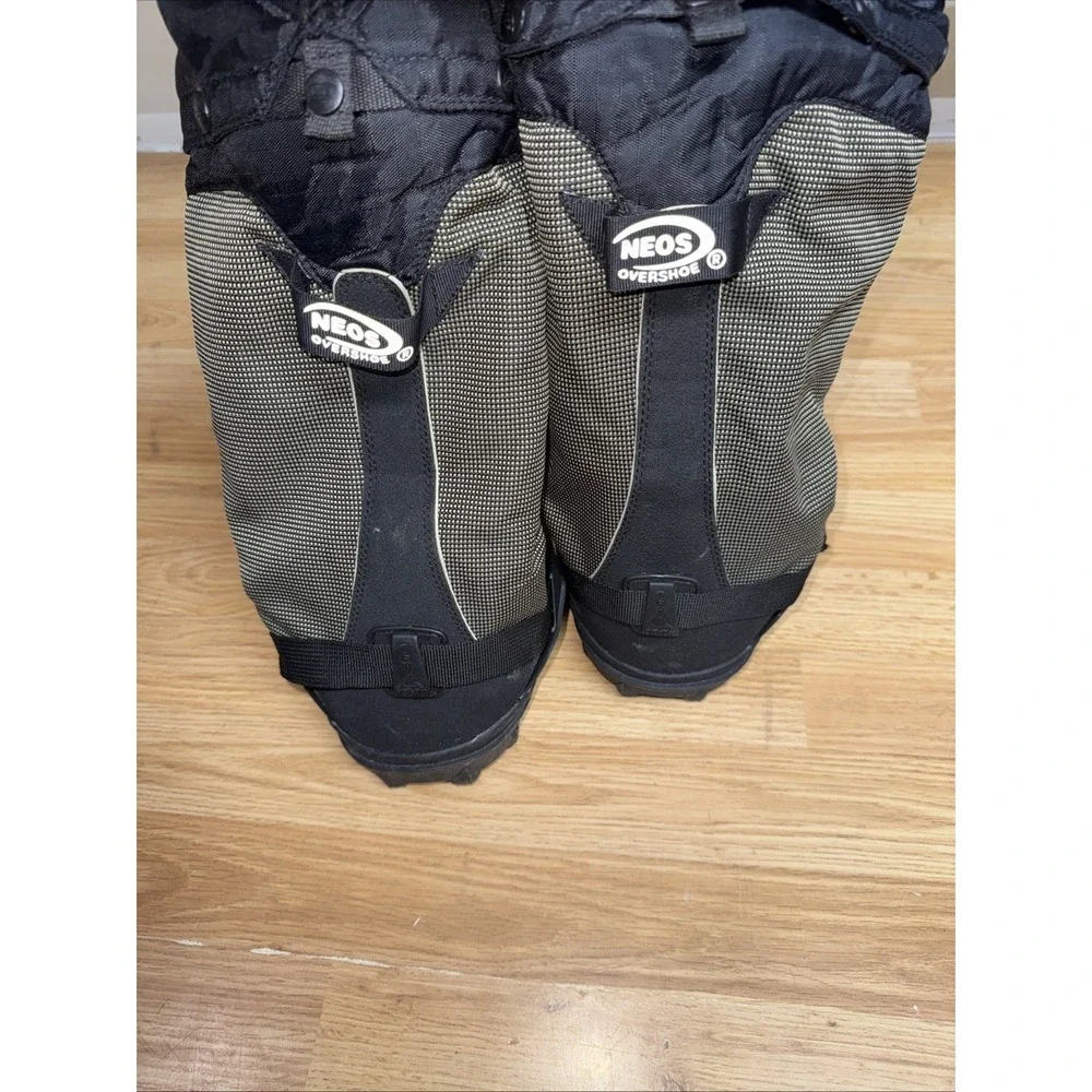 NEOS Navigator 5 (N5P3S) expandable waterproof winter overshoes (Green) Size S